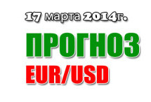 Прогноз EUR/USD на сегодня 17 марта 2014 года