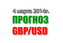 Прогноз GBP/USD на сегодня 04 марта 2014 года