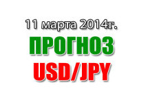 Прогноз USD/JPY на сегодня 11 марта 2014 года