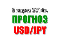 Прогноз USD/JPY на сегодня 03 марта 2014 года